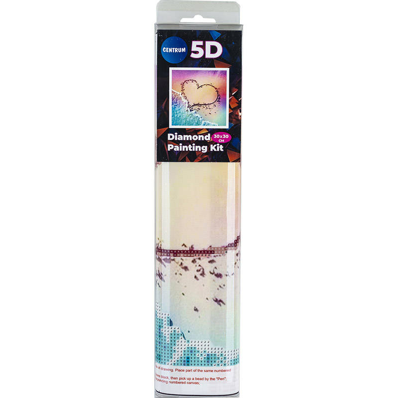 Мозаика алмазная Centrum 80877 Сердце 5D 30x30cm