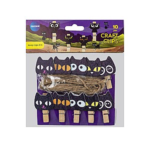 Set clipse decorative Centrum 80333 Motanas 10 bucati