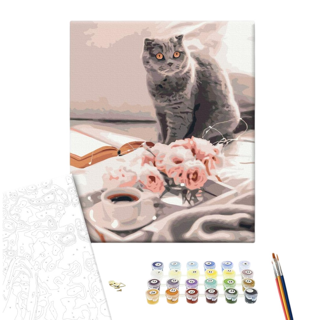 Картина по номерам 40x50см Brushme BS51927 Любимый британец, в коробке