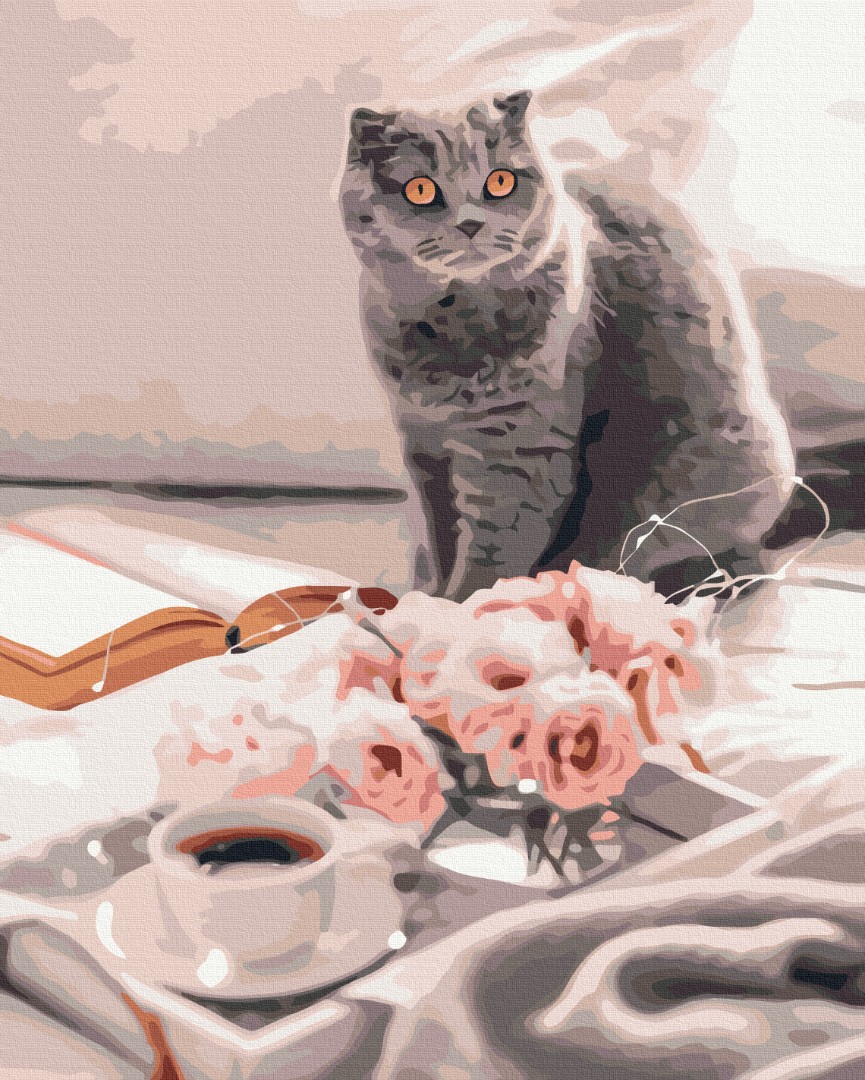 Картина по номерам 40x50см Brushme BS51927 Любимый британец, в коробке