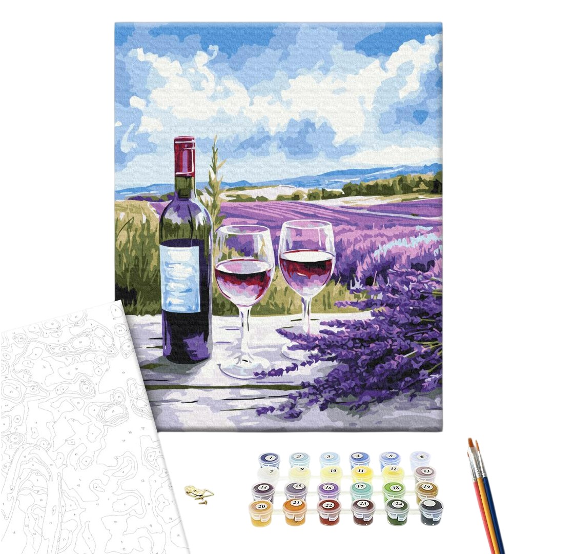 Картина по номерам 40x50см Brushme BS54256 Романтика в Провансе, в коробке