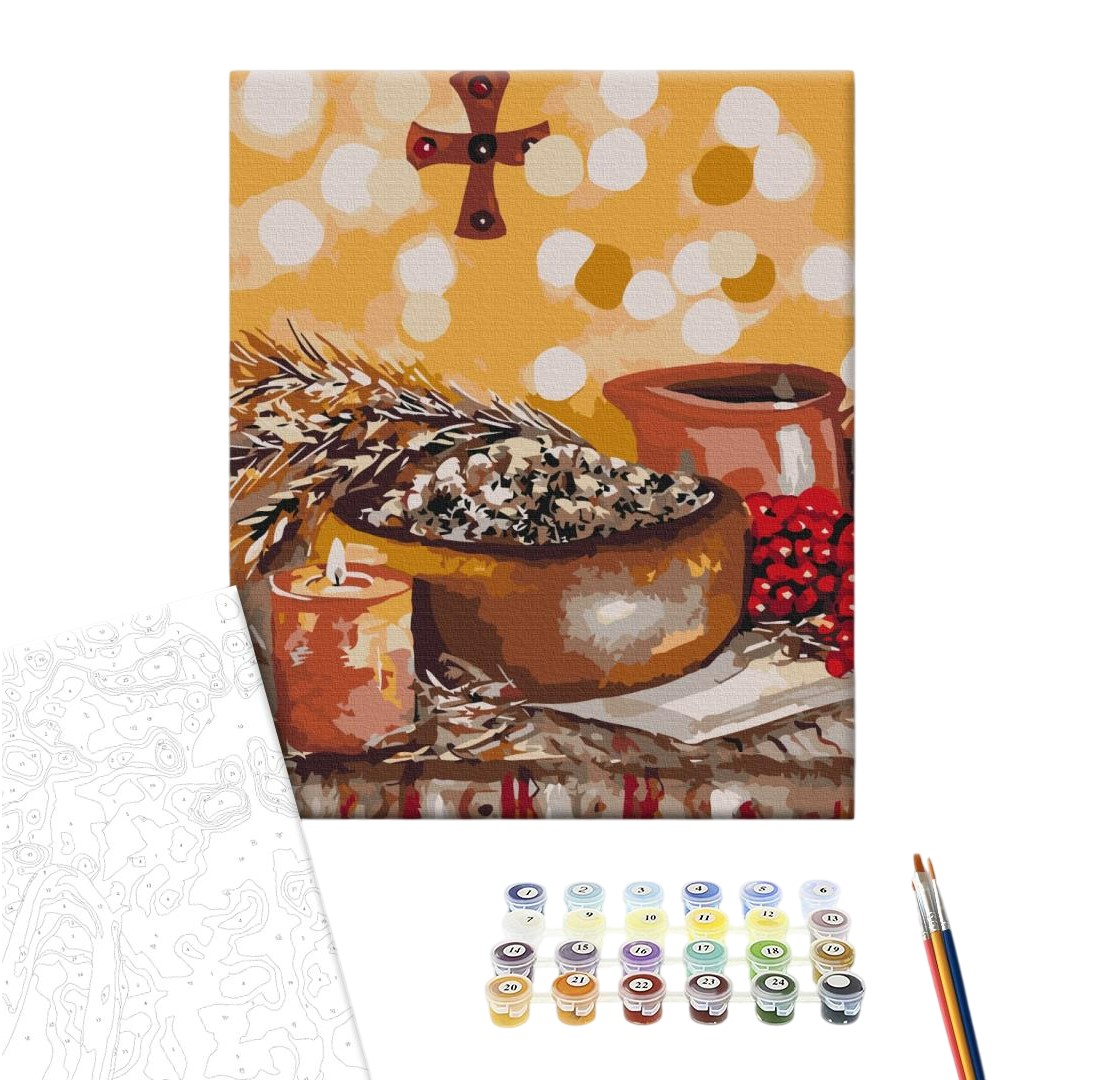 Картина по номерам 40x50см Brushme BS53436 Рождествo, в коробке