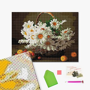 Mozaic cu diamante 40x50cm  Brushme DBS1004 Romanite de camp