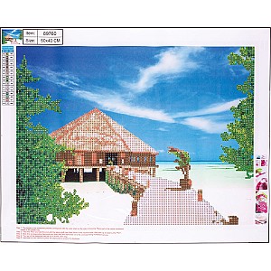 Mozaic cu diamante Centrum 89760 Plaja 5D 40x50cm