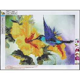 Mozaic cu diamante 5D 30x40cm Centrum Colibri 80891