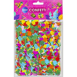Конфетти 1х1см 20 гр Centrum 81448 ассорти