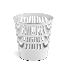 Cos pentru birou Erich Krause Classic 55940 plastic, plasa, 12 L, alba