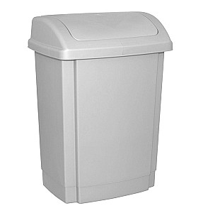 Urna pentru hartii OFFICE PRODUCTS 19012211-10, 15l., cu capac rotativ, sur