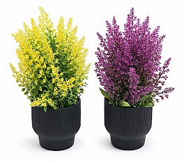 Flori artificiale in ghiveci HH04021 asortat