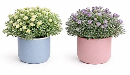 Flori artificiale in ghiveci HH04022 asortat