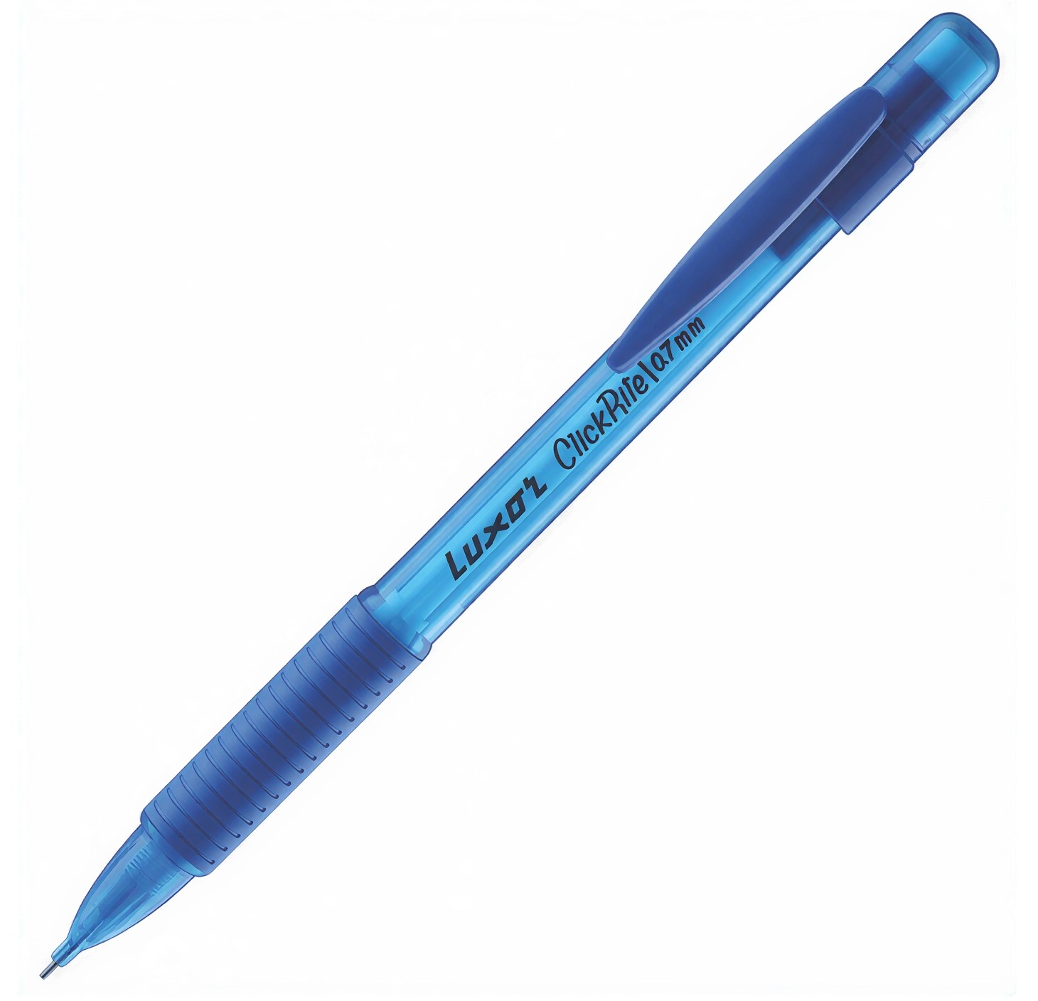Creion mecanic 0.5 mm LUXOR ClickRite 15605 corp albastru