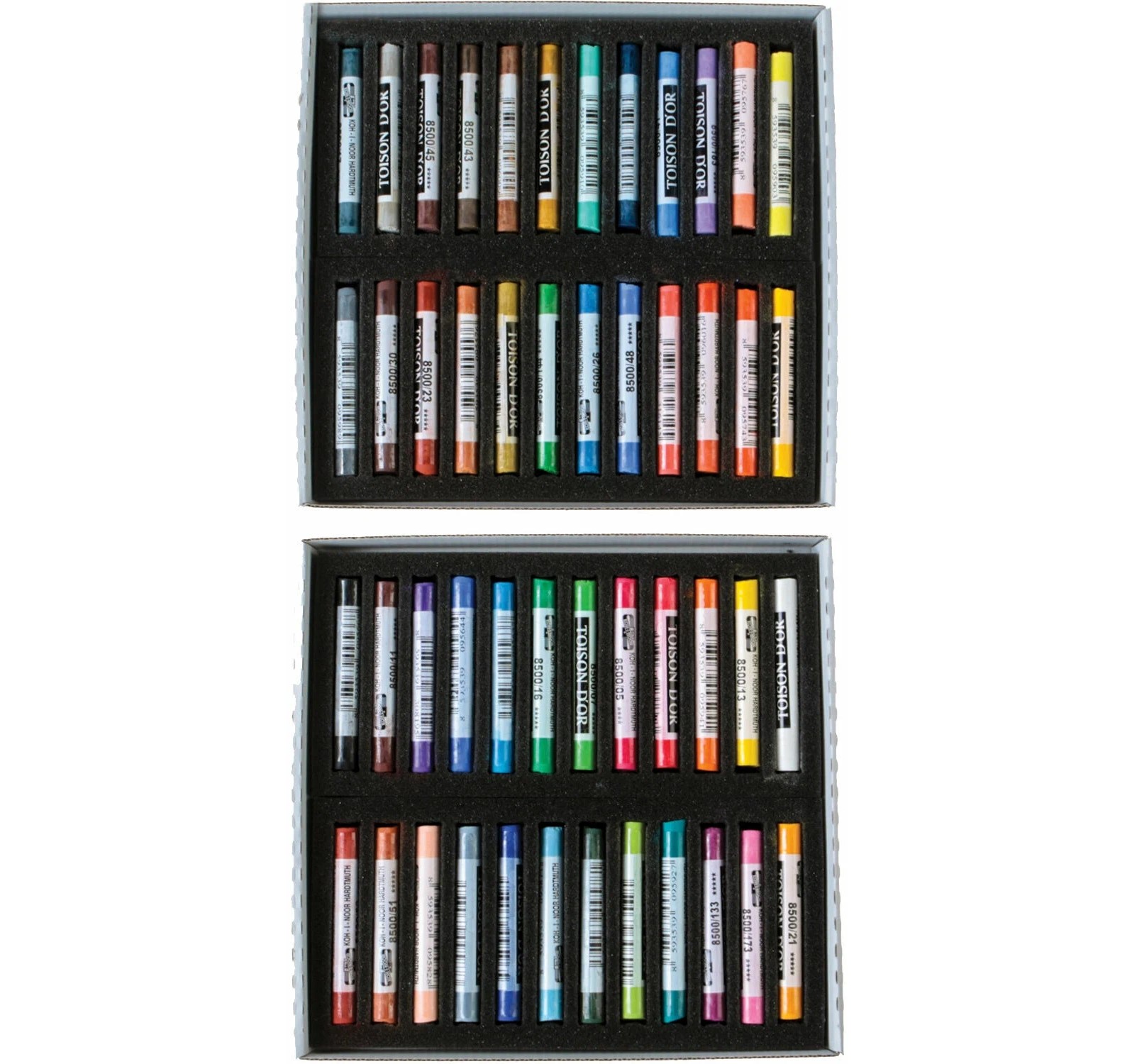 Set pasteluri Koh-I-Noor 48 culori 8516 Toison D'or