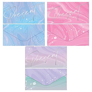 Plic pentru bani MESHU 85*164mm 65055 laminare mat, 3 design-uri