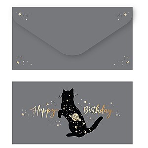 Конверт для денег MESHU 85*164мм 55119 матовая ламинация