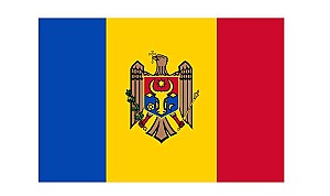 Drapelul Republicii Moldova 1x1,8 m