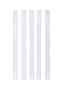 Set betisoare de clei-silicon 5 bucati, 1.1cm, transparent