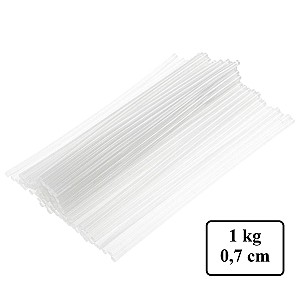 Set betisoare de clei-silicon 1 kg, 0.7cm