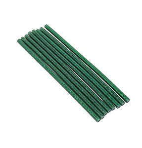 Set betisoare de clei-silicon cu sclipici ST03632, 7 bucati, 0.7cm, asortat