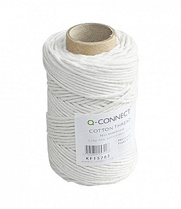 Sfoara din bumbac, ceruita Q-CONNECT KF15702, 80m, 100gr