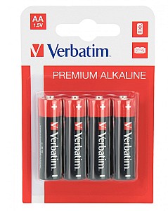 Baterii Verbatim AA LR6 49921, 4 bucati