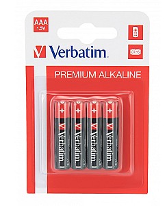 Baterii Verbatim AAA LR03 49920, 4 bucati