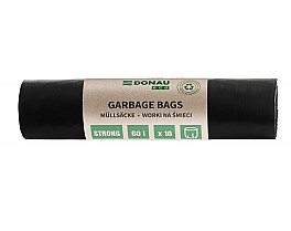 Saci de gunoi  60L.  10 bucati STRONG 22021422-05 negru