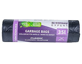 Saci de gunoi cu legaturi  35L. 15 bucati 22383318-05 negru