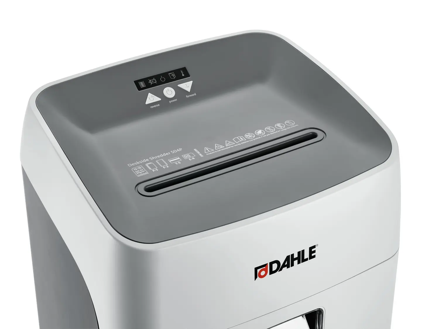 Distrugator de documente  20 foi DAHLE Deskside P5 504P 52222-17004
